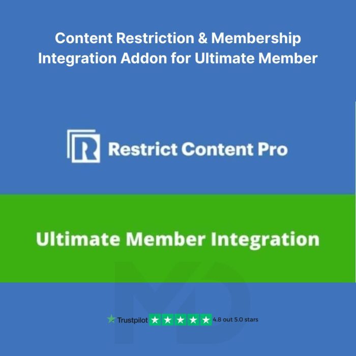 Content Restrict & Membership Integration Addon for Ultimate Member 1.2 ...