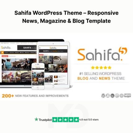 Sahifa WordPress Theme – Responsive News, Magazine & Blog Template 5.8.6