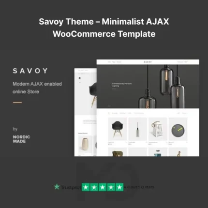 Savoy Theme – Minimalist AJAX WooCommerce Template