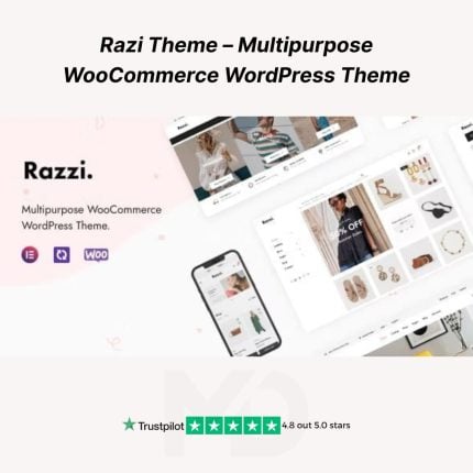 Razzi Theme – Multipurpose WooCommerce WordPress Theme 2.4.0