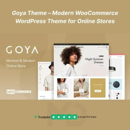 Goya Theme – Modern WooCommerce WordPress Theme for Online Stores 1.0.9.9