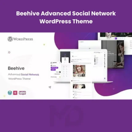 Beehive Advanced Social Network WordPress Theme 1.4.5