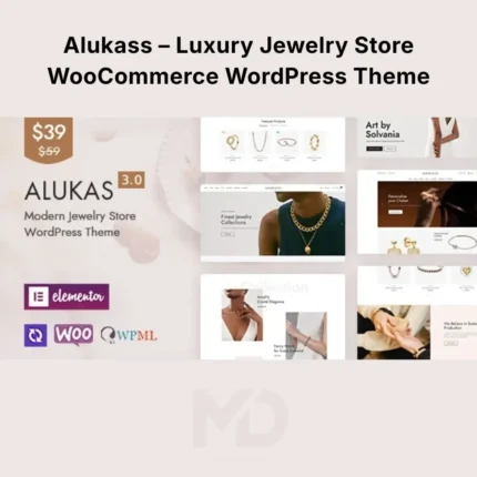 Alukass – Luxury Jewelry Store WooCommerce WordPress Theme