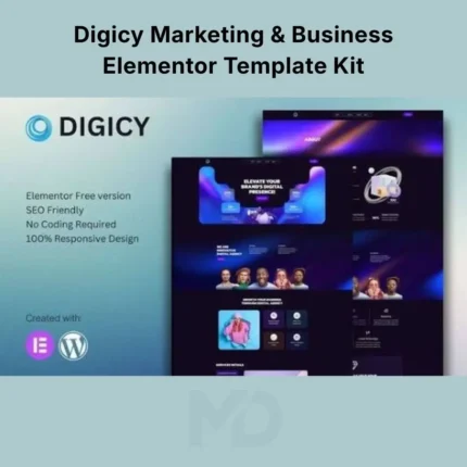 Digicy Marketing & Business Elementor Template Kit